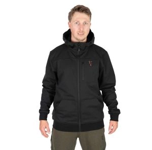 Fox Bunda Collection Soft Shell Jacket Black Orange